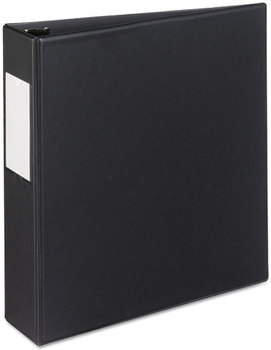 Avery® Durable Non-View Binder with DuraHinge® and Slant Rings 3 2" Capacity, 11 x 8.5, Black