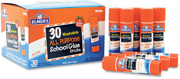 Elmer's® Washable School Glue Sticks,  30/Box