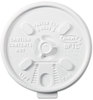 A Picture of product 120-421 Dart® Lift n' Lock Plastic Hot Cup Lids,  6-10oz Cups, White, 1000/Carton