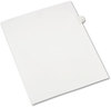 A Picture of product AVE-82205 Avery® Preprinted Legal Exhibit Index Tab Dividers with Black and White Tabs Side Allstate Style, 10-Tab, 7, 11 x 8.5, 25/Pack