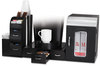 A Picture of product EMS-BRKRM01BLK Mind Reader Breakroom Coffee Organizer,  23" x 15 1/2" x 15 1/2"