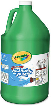Crayola® Washable Paint,  Green, 1 gal