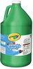 A Picture of product CYO-542128044 Crayola® Washable Paint,  Green, 1 gal