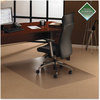 A Picture of product FLR-1113423ER Floortex® Cleartex® Ultimat® Polycarbonate Chair Mat for Low/Medium Pile Carpets. 48 X 53 in. Clear.