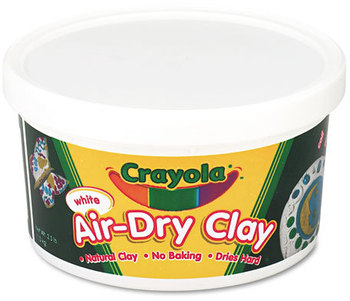 Crayola® Air-Dry Clay,  White, 2 1/2 lbs