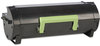 A Picture of product LEX-60F1000 Lexmark™ 60F1000, 60F1H00, 60F1X00 Toner,  2500 Page-Yield, Black