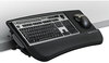 A Picture of product FEL-8060101 Fellowes® Tilt 'n Slide™ Keyboard Managers,  19-1/2w x 11-7/8d, Black