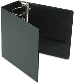 Cardinal® Premier Easy Open® Locking Slant-D® Ring Binders,  5", Black