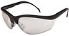 A Picture of product CRW-KD119 Crews® Klondike® Safety Glasses,  Black Matte Frame, Clear Mirror Lens