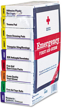 First Aid Only™ ANSI Compliant First Aid Kit Refill for 10 Unit First Aid Kit,  63-Pieces