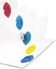 A Picture of product AVE-11201 Avery® Insertable Style Edge™ Tab Plastic Dividers 8-Tab, 11 x 8.5, Translucent, 1 Set