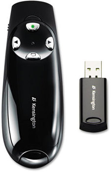 Kensington® Wireless Presenter Pro with Green Laser Pointer,  150 ft.