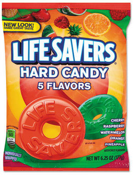 LifeSavers® Hard Candy,  Individually Wrapped, 6.25oz Bag