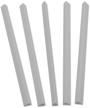 C-Line® Slide 'N Grip Binding Bars,  White, 11 x 1/2, 100/Box