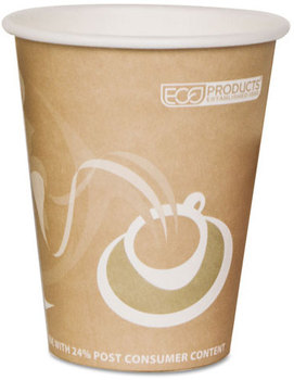 Eco-Products® Evolution World™ 24% PCF Hot Drink Cups,  50/PK, 20 PK/CT