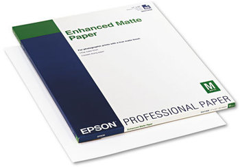 Epson® Ultra Premium Matte Presentation Paper,  17 x 22, White, 50/Pack