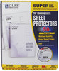 A Picture of product CLI-61018 C-Line® Vinyl Sheet Protector,  Nonglare, 2", 11 x 8 1/2, 50/BX