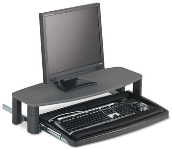 Kensington® Over/Under Keyboard Drawer SmartFit®,  14-1/2w x 23d, Black