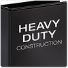 A Picture of product CRD-18822 Cardinal® Premier Easy Open® Locking Round Ring Binder, 1 1/2" Cap, 11 x 8 1/2, Black