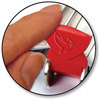 A Picture of product CRD-18822 Cardinal® Premier Easy Open® Locking Round Ring Binder, 1 1/2" Cap, 11 x 8 1/2, Black