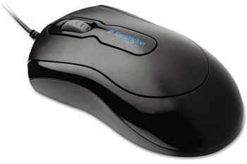 Kensington® Mouse-In-A-Box® Optical Mouse,  Two-Button/Scroll, Black