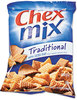 A Picture of product AVT-SN35181 General Mills Chex Mix® Varieties,  Traditional Flavor Trail Mix, 3.75oz Bag, 8/Box