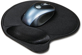 Kensington® Wrist Pillow® Extra-Cushioned Mouse Support,  Black
