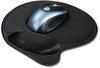 A Picture of product KMW-57822 Kensington® Wrist Pillow® Extra-Cushioned Mouse Support,  Black