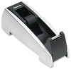 A Picture of product FEL-8032701 Fellowes® Office Suites™ Tape Dispenser Desktop Heavy Base, 1" Core, Plastic, Black/Silver