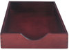 A Picture of product CVR-07213 Carver™ Hardwood Stackable Desk Trays,  Mahogany