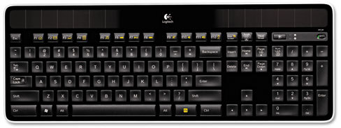 LOGITECH, INC. 920003472 Logitech® Wireless Solar Keyboard for Mac