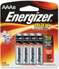 A Picture of product EVE-E92MP8 Energizer® MAX® Alkaline Batteries,  AAA, 8 Batteries/Pack