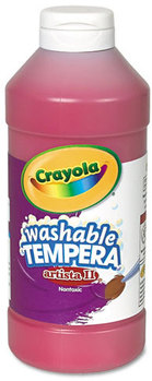 Crayola® Artista II® Washable Tempera Paint,  Red, 16 oz