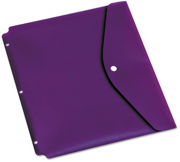 Cardinal® Dual Pocket Snap Envelope,  11 x 8 1/2, Assorted, 5/Pack
