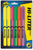 A Picture of product AVE-23565 Avery® HI-LITER® Pen-Style Highlighters Assorted Ink Colors, Chisel Tip, Barrel 6/Set