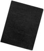 A Picture of product FEL-52146 Fellowes® Executive Leather-Like Presentation Cover Black, 11.25 x 8.75, Unpunched, 50/Pack
