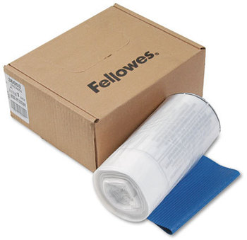 Fellowes® Shredder Waste Bags 9 gal Capacity, 100/Carton
