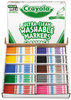 A Picture of product CYO-588211 Crayola® Ultra-Clean Washable™ Marker Classpack®,  Fine Point, Eight Assorted, 200/Box