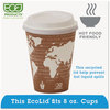 A Picture of product ECO-EPHL8WR Eco-Products® EcoLid® 25% Recycled Content,  White, Fits 8oz Hot Cups, 100/PK, 10 PK/CT