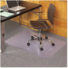 A Picture of product ESR-121821 ES Robbins® EverLife™ Chair Mats for Flat to Low Pile Carpet,  Rectangular, 36 x 44, Clear