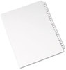 A Picture of product AVE-01337 Avery® Preprinted Style Legal Dividers Exhibit Side Tab Index 25-Tab, 176 to 200, 11 x 8.5, White, 1 Set, (1337)