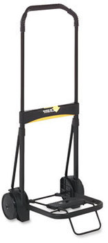 Kantek Ultra-Lite Folding Cart,  250lb Capacity, 11 x 13 1/4 Platform, Black