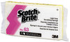 A Picture of product MMM-08251 Scotch-Brite™ Professional Light-Duty Scrubbing Sponge 63 #63, 3.6 x 6.1, 0.7" Thick, Yellow/White, 20/Carton