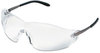 A Picture of product CRW-S2110 Crews® Blackjack® Safety Glasses,  Chrome Plastic Frame, Clear Lens