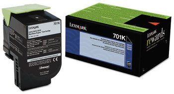 Lexmark™ 70C10C0-70C1XY0 Toner,  Black