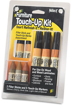 Master Caster® ReStor-It® Furniture Touch-Up Kit,  8 Piece Kit