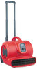A Picture of product EUR-SC6054 Sanitaire® Commercial Three-Speed Air Mover with Built-on Dolly,  5 amp, Red, 25 ft Cord