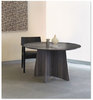 A Picture of product MLN-MNCR48LGS Mayline® Medina™ Series Laminate Conference Table,  48 dia. x 29 1/2h, Gray Steel