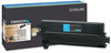 A Picture of product LEX-C9202CH Lexmark™ C9202CH, C9202KH, C9202MH, C9202YH Toner Cartridge,  14000 Page-Yield, Cyan