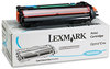A Picture of product LEX-10E0040 Lexmark™ 10E0040, 10E0041, 10E0042, 10E0043 Laser Cartridge,  10000 Page-Yield, Cyan